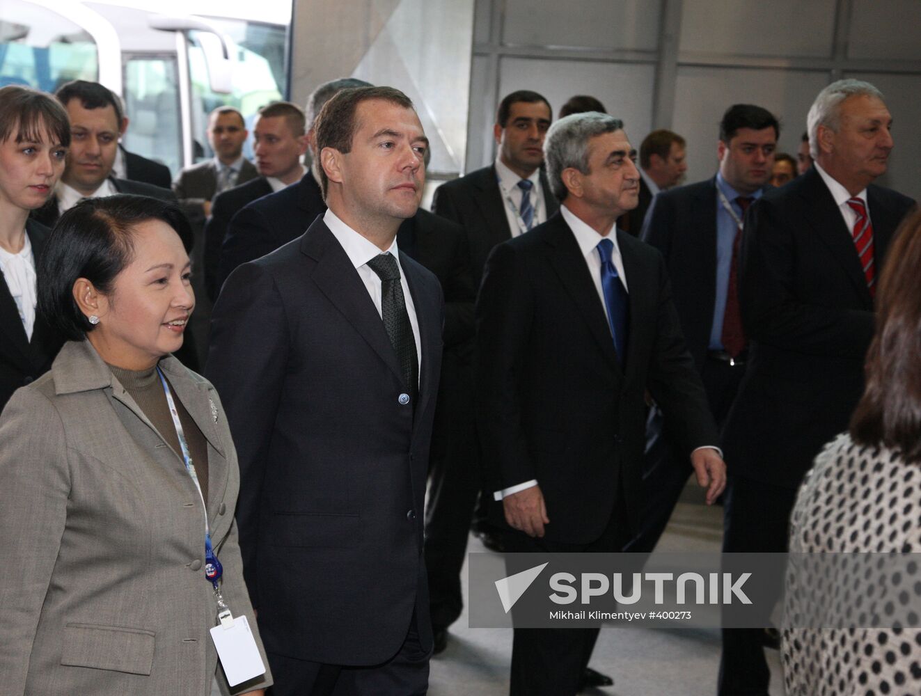 President Dmitry Medvedev attends St. Petersburg Economic Forum