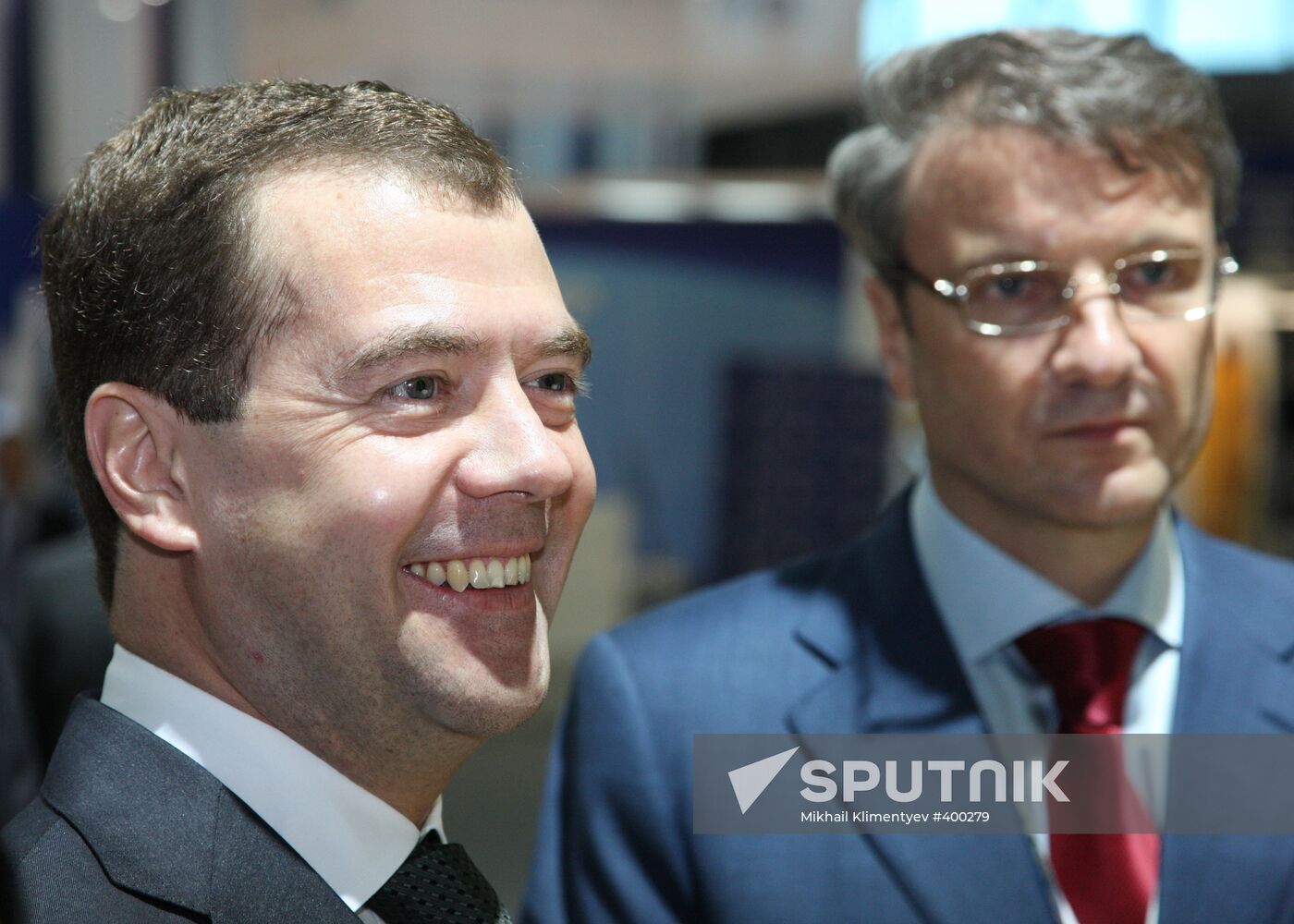 President Dmitry Medvedev attends St. Petersburg Economic Forum