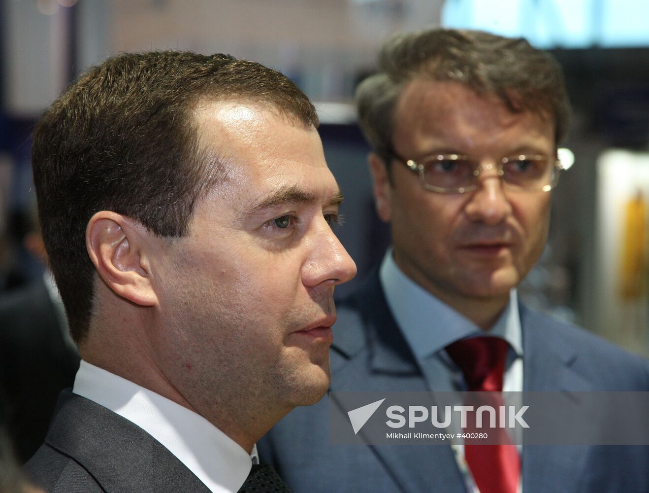 President Dmitry Medvedev attends St. Petersburg Economic Forum