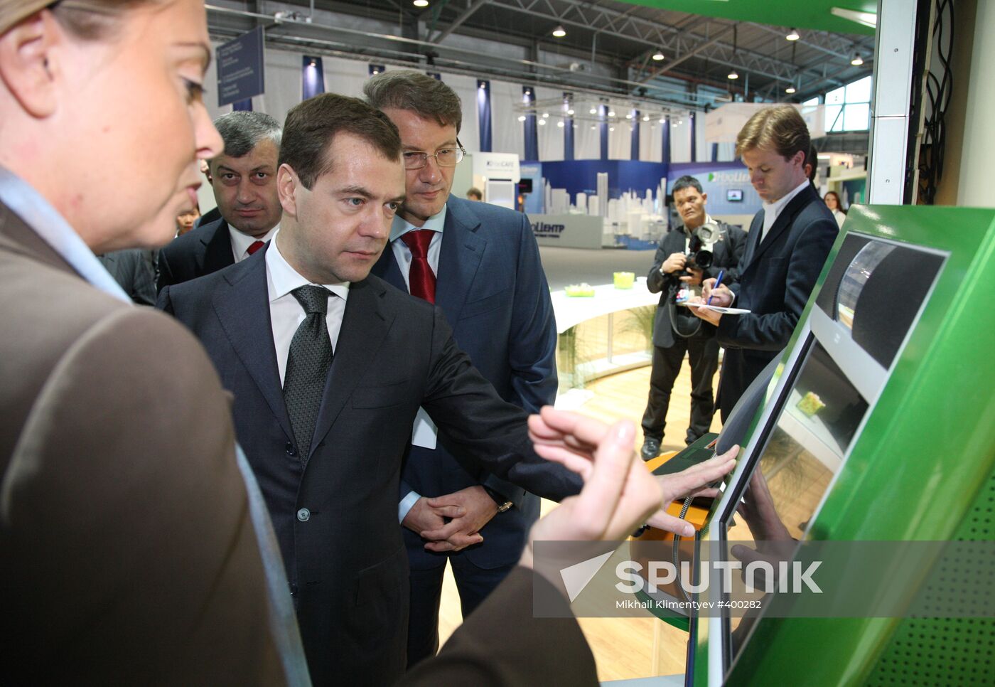 President Dmitry Medvedev attends St. Petersburg Economic Forum