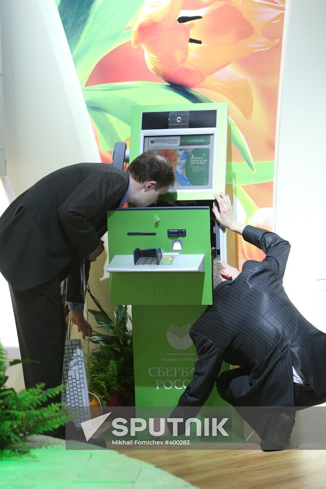 Sberbank stand