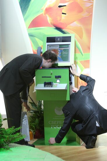 Sberbank stand