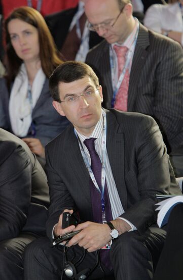 Igor Shchegolev at session on power of innovations at PIEF