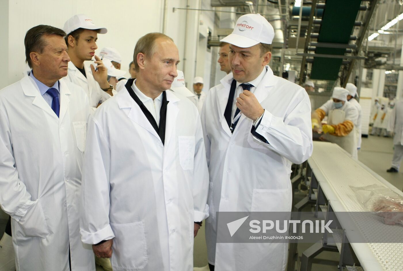 Russian Prime Minister Vladimir Putin visits Belgorod Region