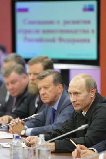 Vladimir Putin visits Belgorod Region