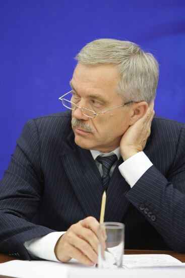 Belgorod Region Governor Yevgeny Savchenko
