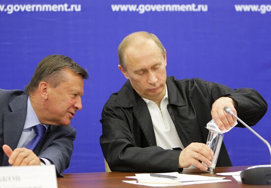 Vladimir Putin visits Belgorod Region