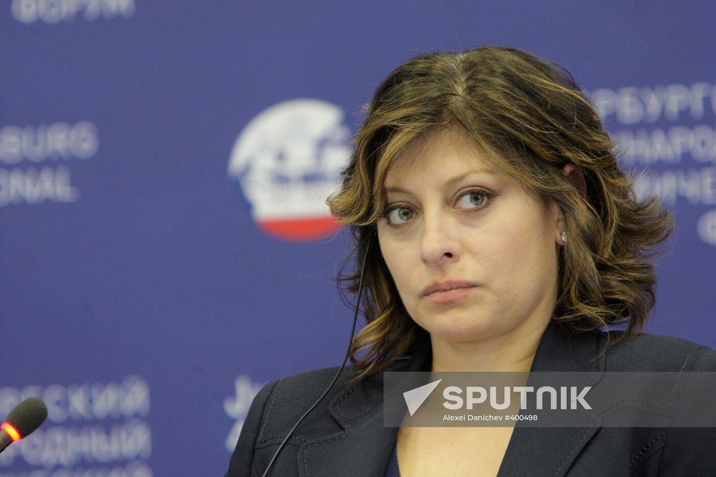 Maria Bartiromo at St. Petersburg Forum