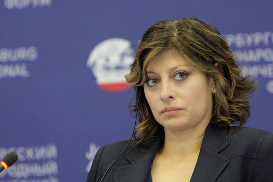 Maria Bartiromo at St. Petersburg Forum