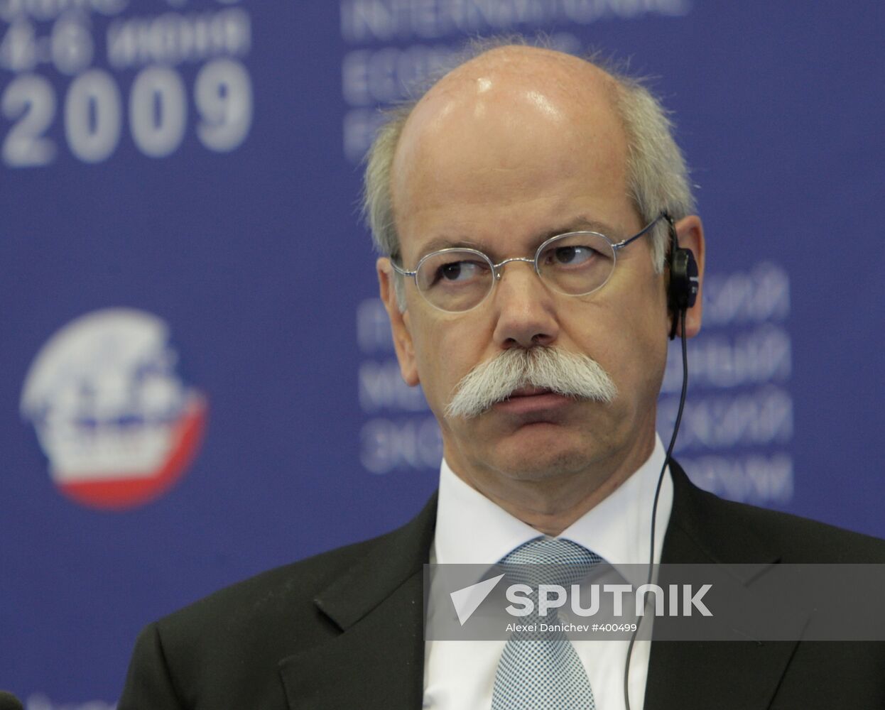 Dr. Dieter Zetsche at St. Petersburg Forum