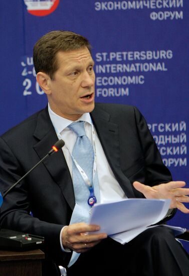 Alexander Zhukov at St. Petersburg Forum