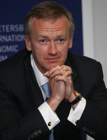 Vladislav Baumgertner. St. Petersburg Economic Forum