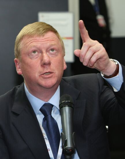 Anatoly Chubais at St. Petersburg International Economic Forum