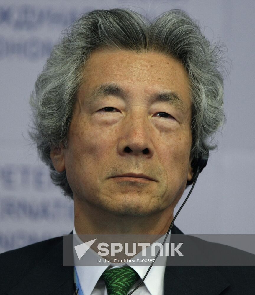 Junichiro Koizumi. St. Petersburg International Economic Forum