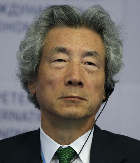Junichiro Koizumi. St. Petersburg International Economic Forum