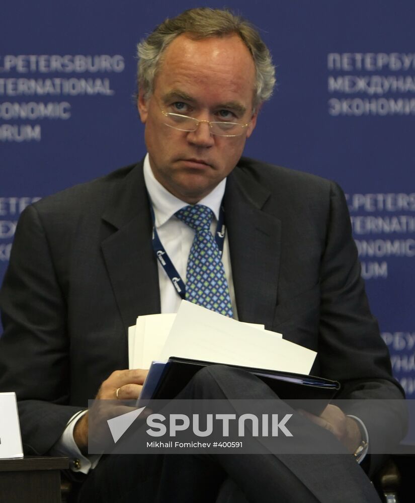 Bernhard Reutersberg. St. Petersburg International Economic Foru