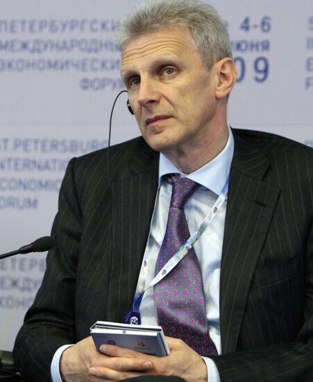 Andrei Fursenko. St. Petersburg International Economic Forum