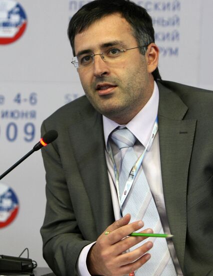 Sergei Guriev. St. Petersburg International Economic Forum