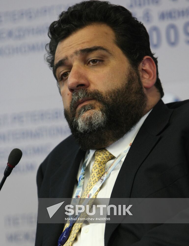 Ruben Vardanyan. St. Petersburg International Economic Forum