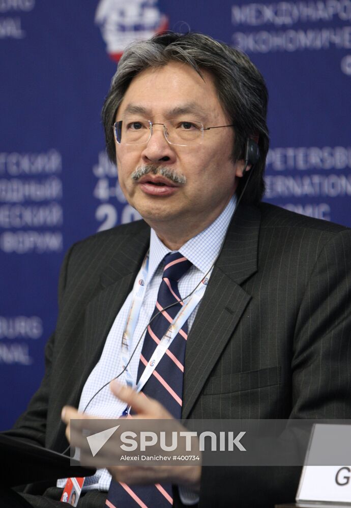 John Tsang, International Financial Centers session