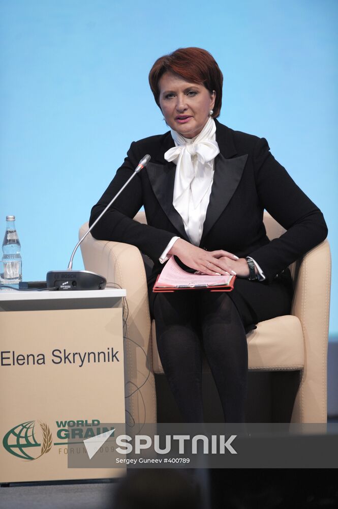 Russian Agriculture Minister attends World Grain Forum 2009