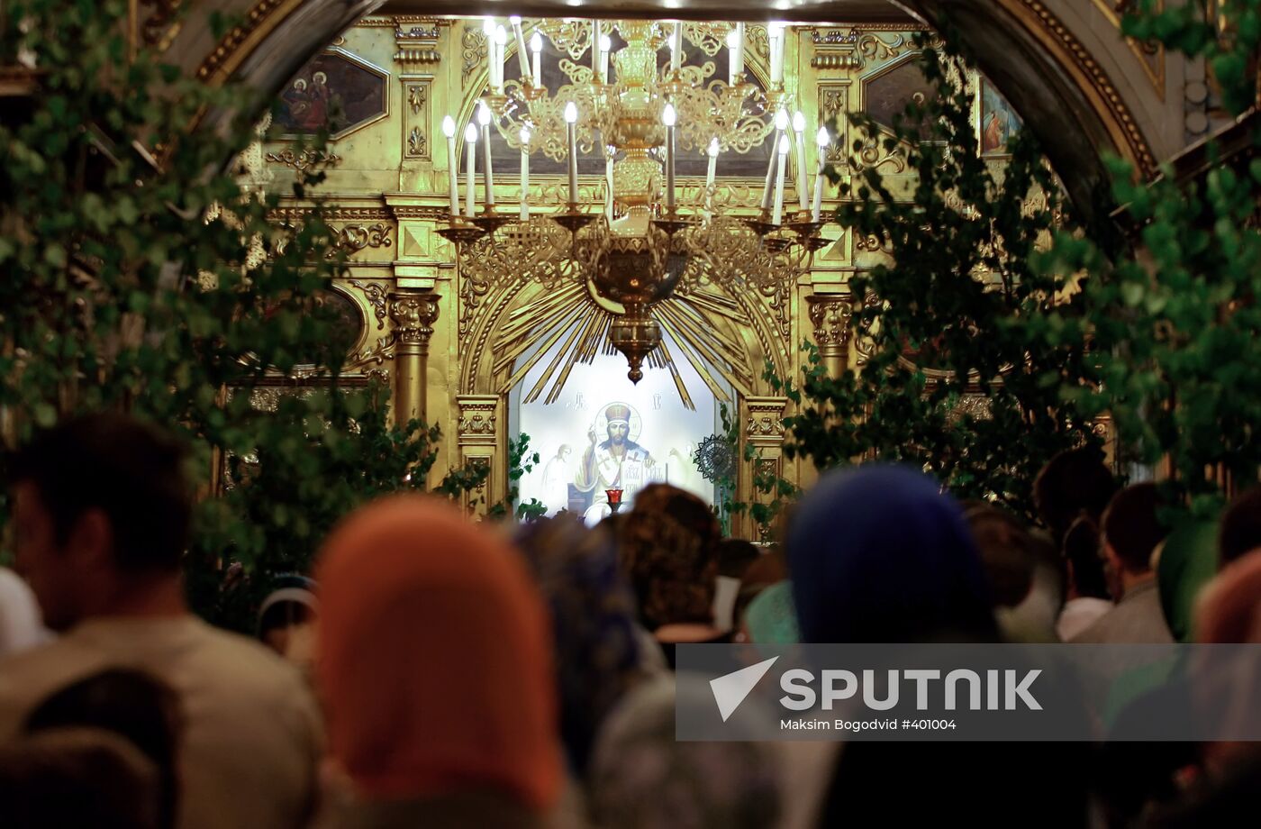 Observing Trinity Sunday in Kazan