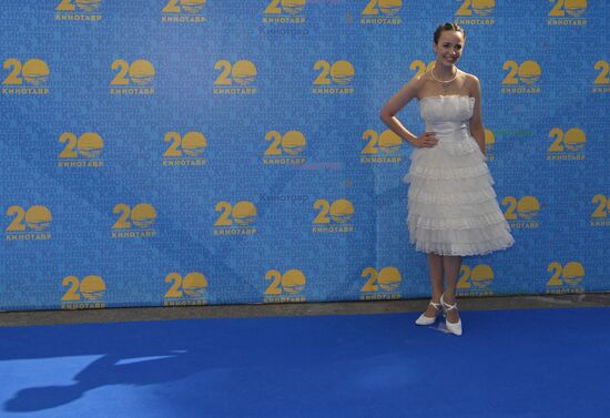 Valeria Lanskaya, the Kinotaur film festival's opening ceremony