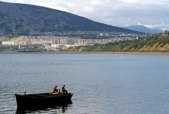 View of Magadan city