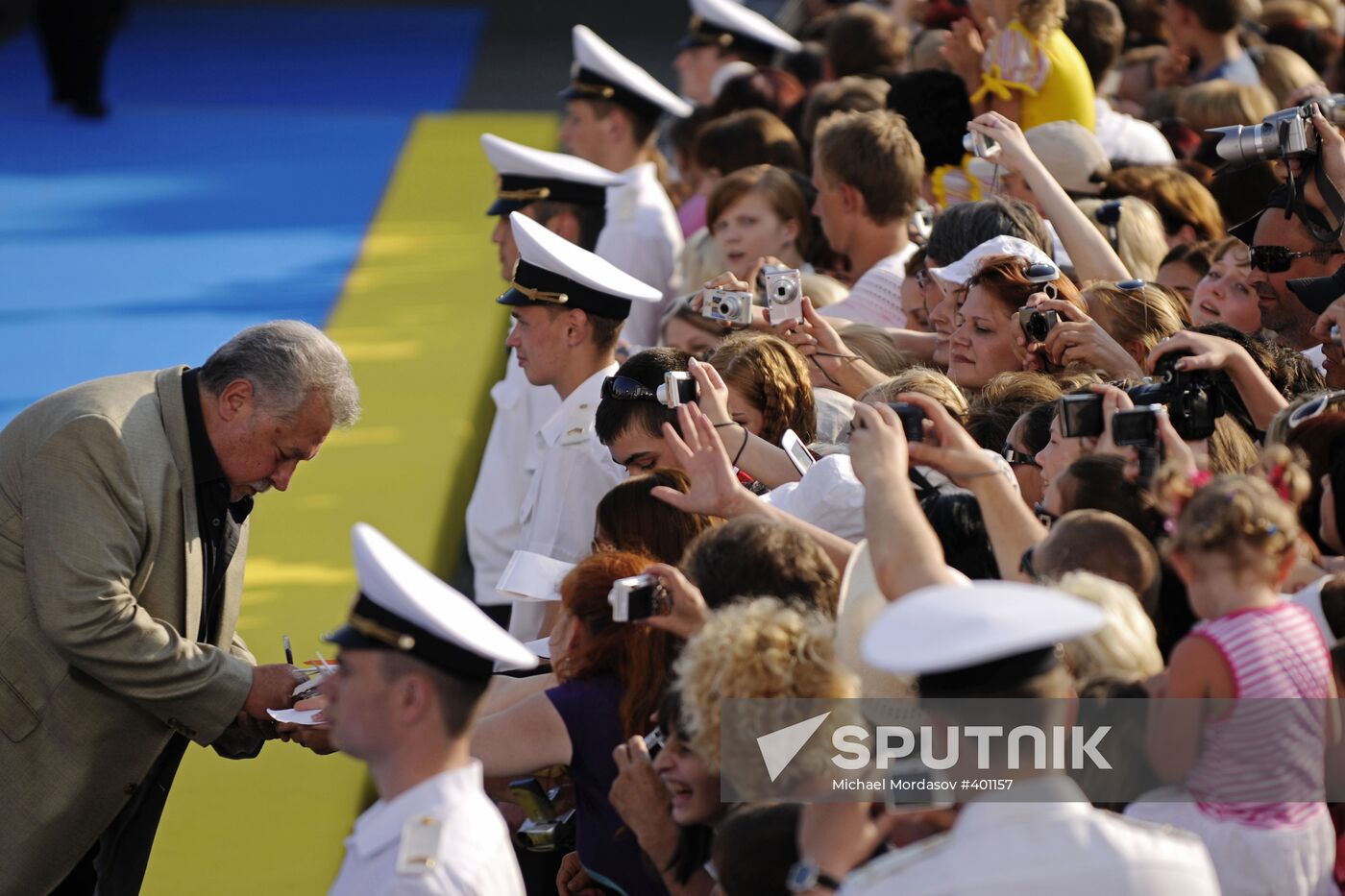 Yurly Gusman, Kinotaur film festival opening ceremony in Sochi