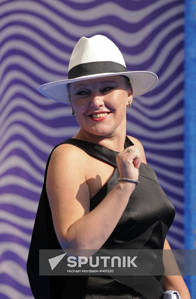 Galina Bokashevskaya at opening of Kinotavr Film Festival