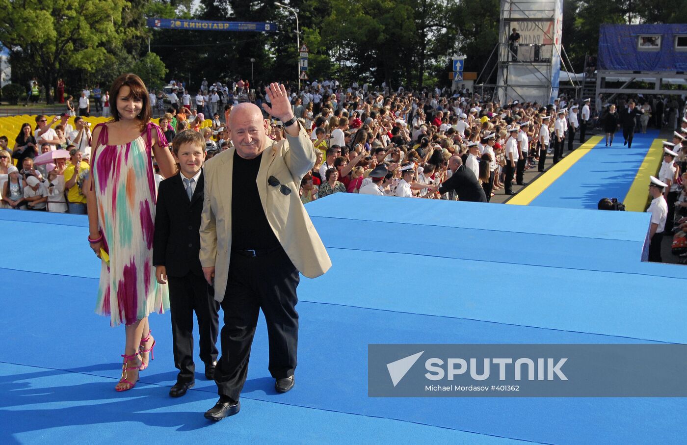 Mark Rudinshtein, opening ceremony of the 20th Kinotavr in Sochi