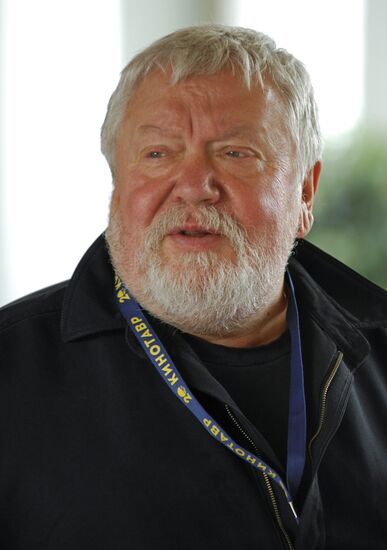Sergei Solovyov. Kinotavr Film Festival in Sochi