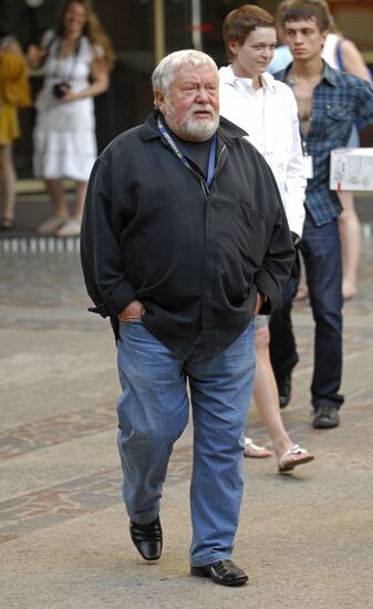 Sergei Solovyov. Kinotavr Film Festival in Sochi