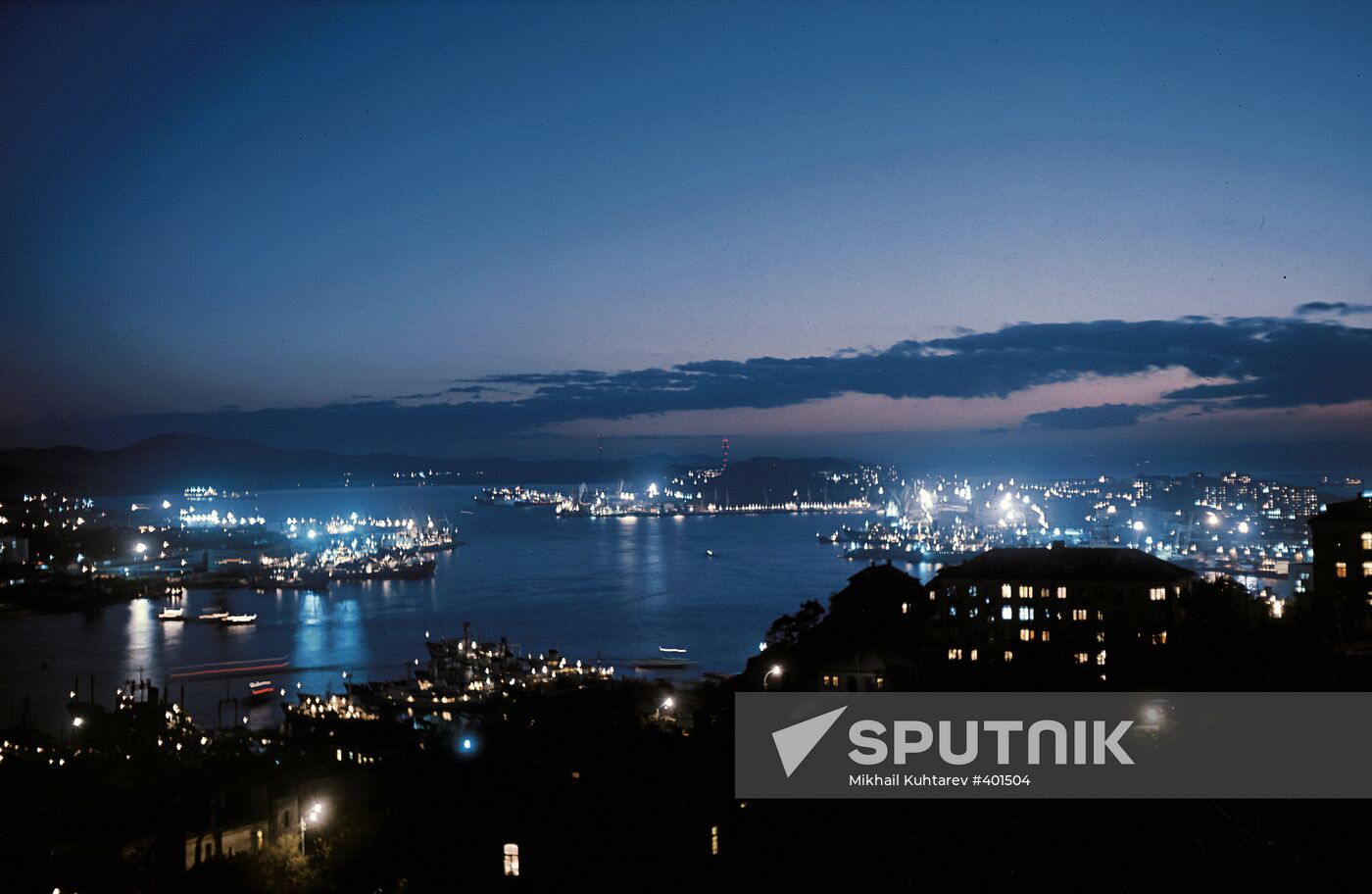 Vladivostok at night