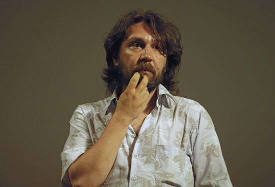 Sergey Shnurov at the Kinotavr Film Festival in Sochi