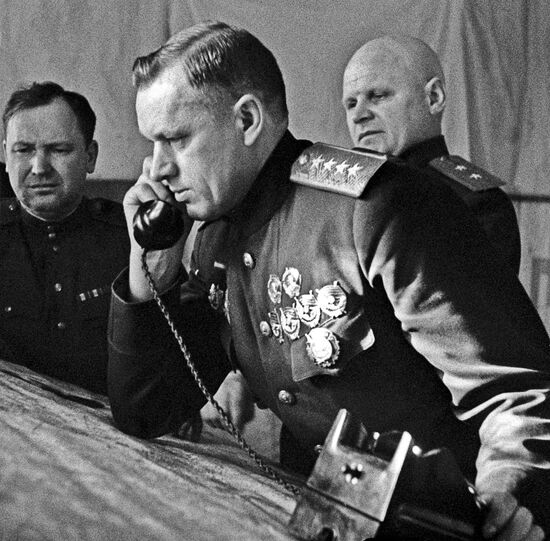 Rokossovsky, Telegin and Baikov