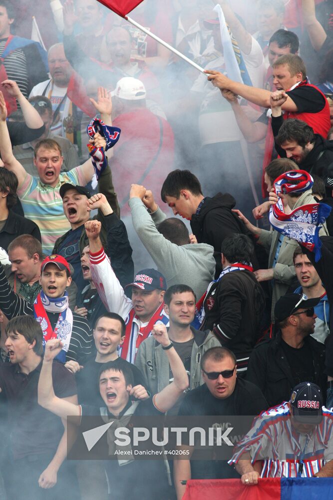 World Football Cup 2010. Qualifier. Russia vs. Finland