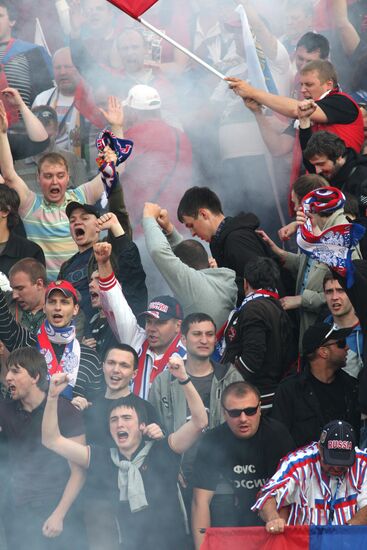 World Football Cup 2010. Qualifier. Russia vs. Finland