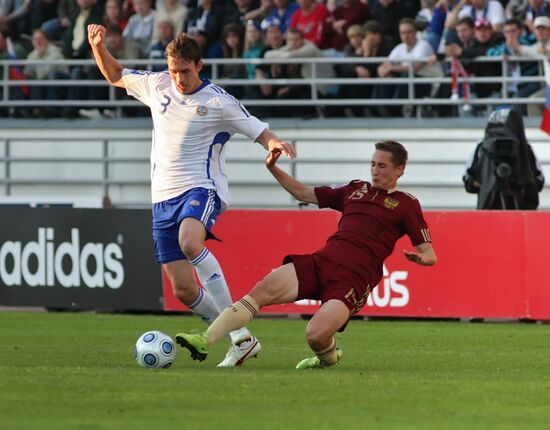 World Football Cup 2010. Qualifier. Russia vs. Finland