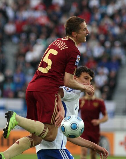 Finnish-Russian FIFA World Cup 2010 qualifier
