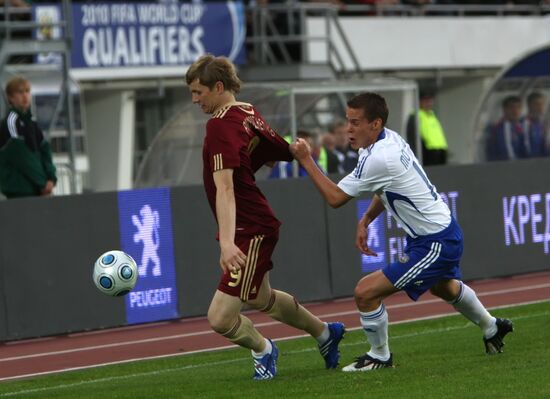 Finnish-Russian FIFA World Cup 2010 qualifier