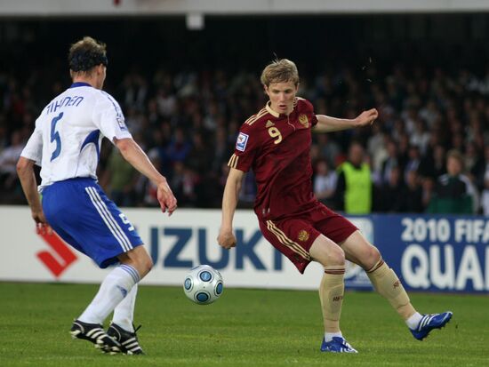 Finnish-Russian FIFA World Cup 2010 qualifier