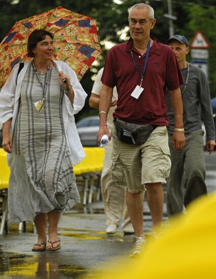 Sergei Bodrov at Kinotavr Film Fstival in Sochi