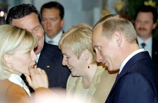 Vladimir Putin visits Germany