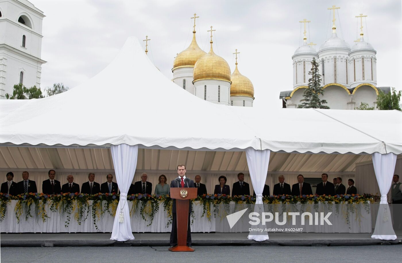 Reception on Russia Day at the Kremlin