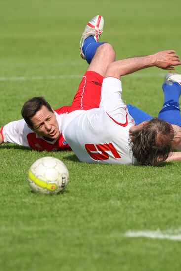 Charity match between Coaches of Russia and Rosich-Starko