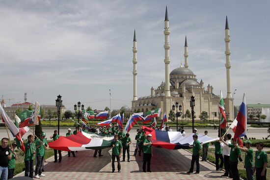 Russia Day in Grozny