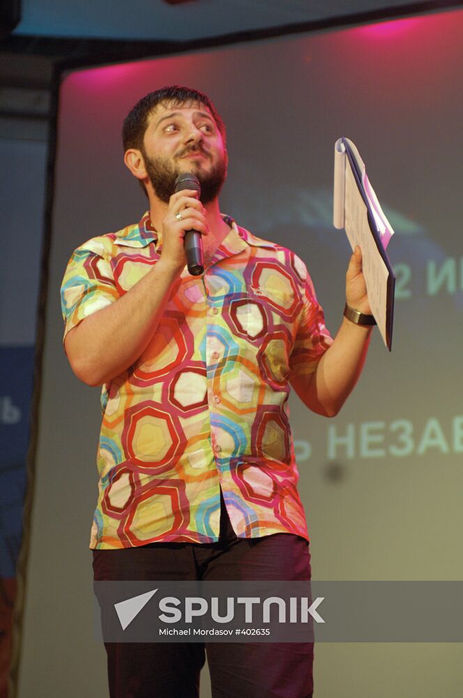 Mikhail Galustyan at 20th Kinotavr Film Festival in Sochi