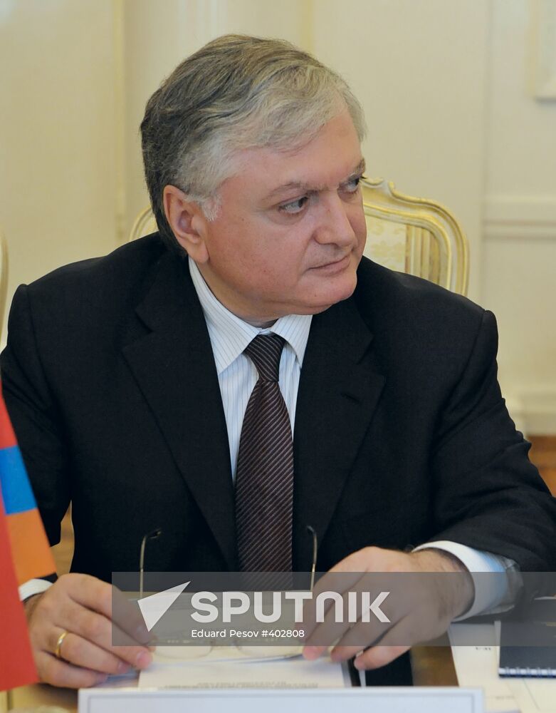 Armenian Foreign Minister Eduard Nalbandyan