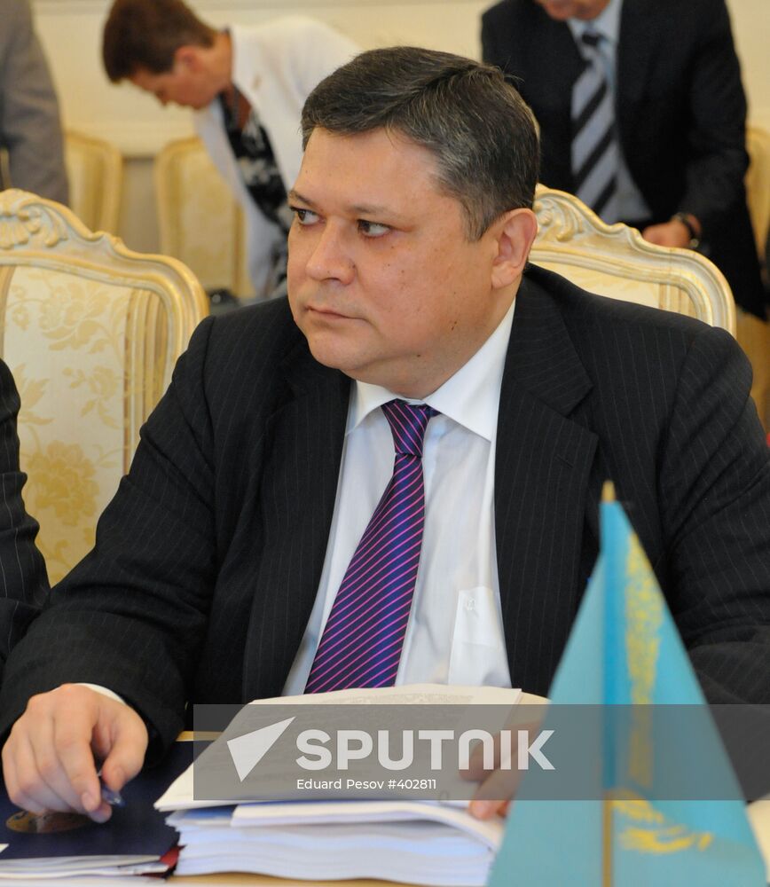 Kazakh Foreign Minister Marat Tazhin